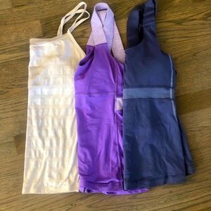 Lululemon size small tank bundle